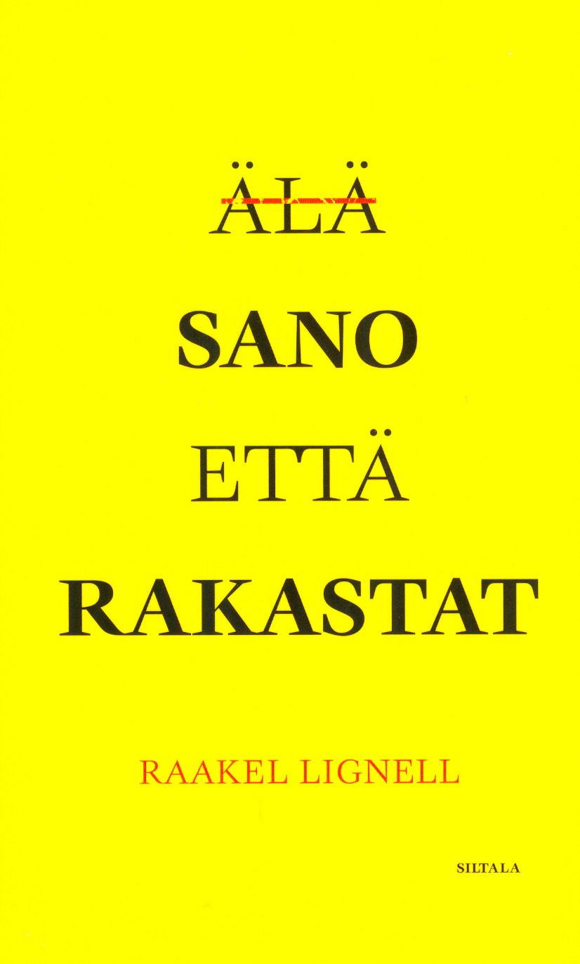 Älä sano että rakastat