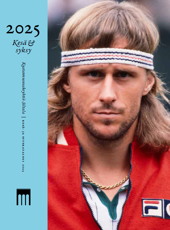 Siltalan katalogi kesä-syksy 2025. Kannessa tennislegenda Björn Borg.